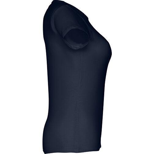 THC SOFIA. Tailliertes Damen-T-Shirt , dunkelblau, 100% Baumwolle, XL, 66,00cm x 50,00cm (Länge x Breite), Bild 3