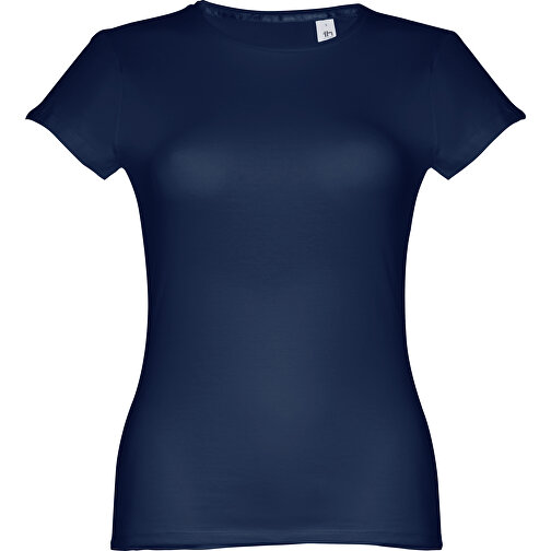 THC SOFIA. Tailliertes Damen-T-Shirt , blau, 100% Baumwolle, XXL, 68,00cm x 53,00cm (Länge x Breite), Bild 1