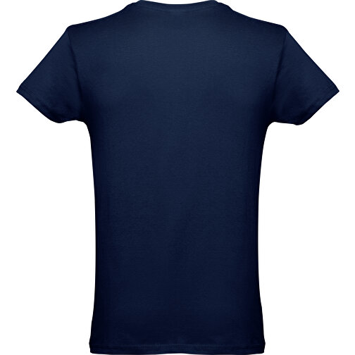 THC LUANDA. Herren-T-Shirt Aus Baumwolle Im Schlauchformat , blau, 100% Baumwolle, XS, 67,00cm x 47,00cm (Länge x Breite), Bild 2