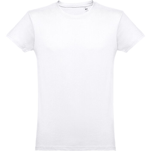 THC LUANDA WH. Herren-T-Shirt Aus Baumwolle. Weiße Farbe , weiß, 100% Baumwolle, XXL, 79,00cm x 62,00cm (Länge x Breite), Bild 1