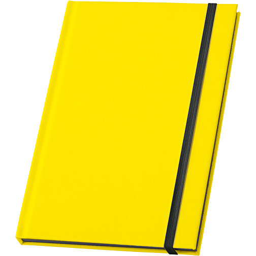 WATTERS. A5-Notizbuch Aus Fluoreszierendem PU. Linierte Blätter , gelb, PU, , Bild 1