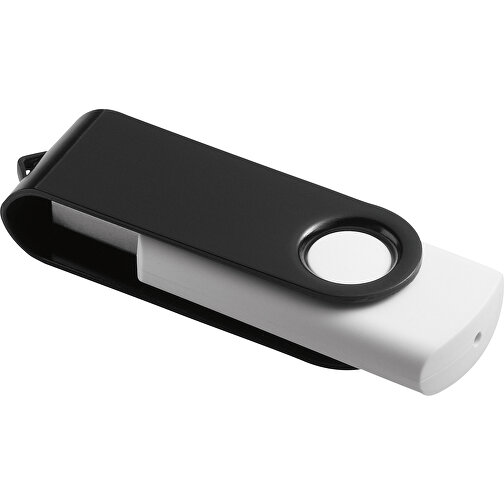 USB-Stick Mit Soft-Touch-Oberfläche , schwarz MB , 32 GB , ABS, Aluminium MB , 2.5 - 6 MB/s MB , 5,60cm x 1,20cm x 1,90cm (Länge x Höhe x Breite), Bild 1