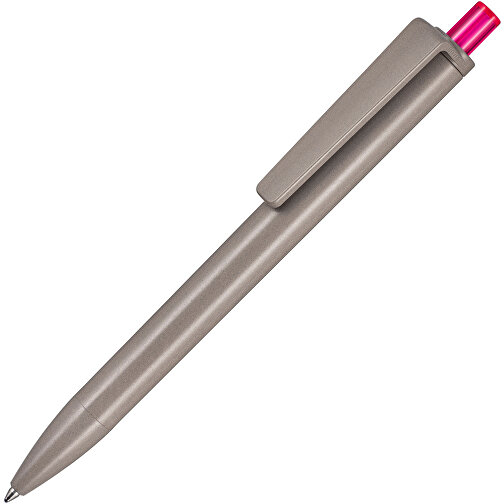 Kugelschreiber ALGO-PEN , Ritter-Pen, natur/magenta-pink, Algoblend PLA-ENP 20-002, 14,50cm (Länge), Bild 2