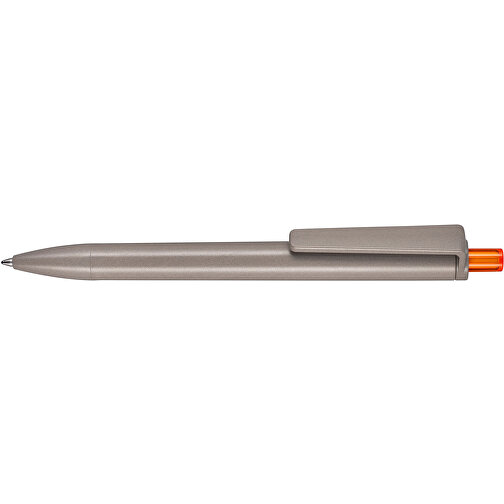 Kugelschreiber ALGO-PEN , Ritter-Pen, natur/clementinenorange, Algoblend PLA-ENP 20-002, 14,50cm (Länge), Bild 3