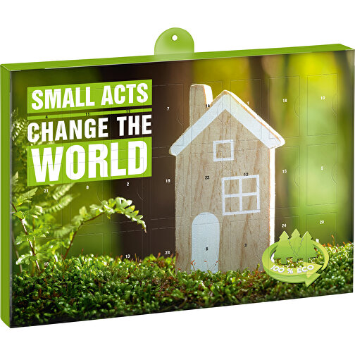 Calendrier de l\'avent Premium cadeau – version écologique BUSINESS avec Kinder, Image 2