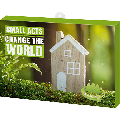 Calendrier de l\'avent Premium cadeau – version écologique BUSINESS avec Kinder, Image 3