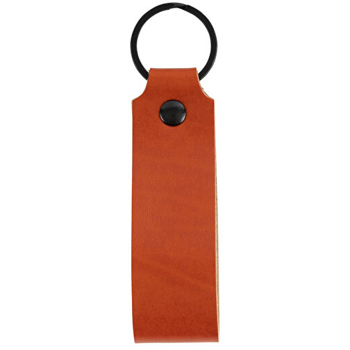Schlüsselanhänger , orange, Donato Rindleder, 12,50cm x 3,00cm (Länge x Breite), Bild 1