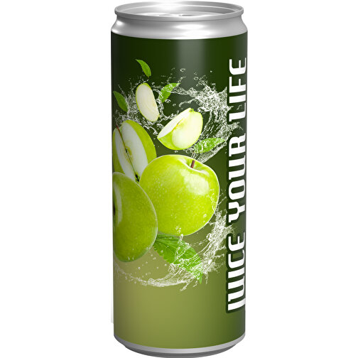 Drikkeboks 250 ml selvklebende etikett med eplebrus, Bilde 1