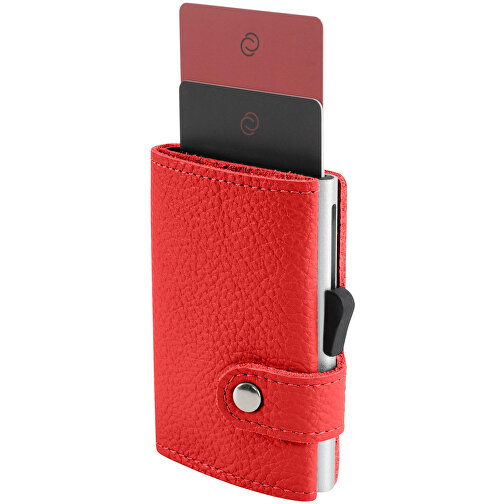 C-Secure RFID Börse , rot, Donato Rindleder, 10,00cm x 6,50cm (Länge x Breite), Bild 2