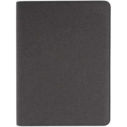 Ringbuch 4-Loch-Mechanik A4 , schwarz, Polyester, 37,00cm x 4,00cm x 29,00cm (Länge x Höhe x Breite), Bild 2