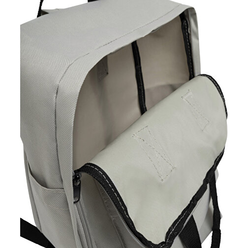 Rucksack HIP , grau, 600D Polyester, 34,50cm x 9,50cm x 28,00cm (Länge x Höhe x Breite), Bild 5