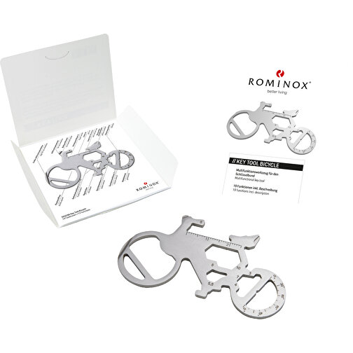 Set de cadeaux / articles cadeaux : ROMINOX® Key Tool Bicycle (19 functions) emballage à motif Vie, Image 2