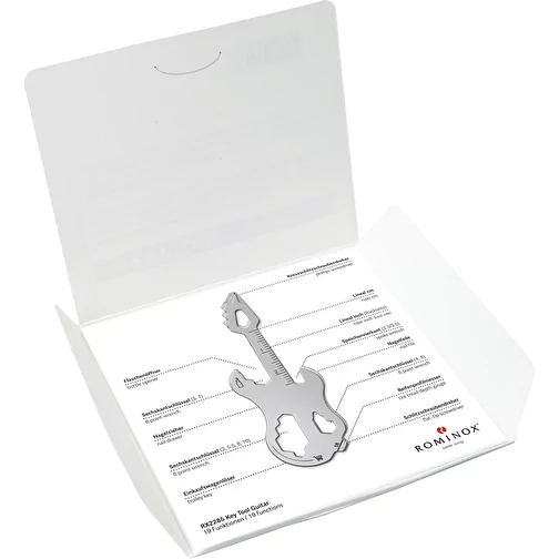 Set de cadeaux / articles cadeaux : ROMINOX® Key Tool Guitar (19 functions) emballage à motif Viel, Image 8