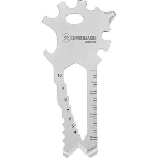 ROMINOX® Key Tool Lion (22 Funktionen) , Edelstahl, 7,00cm x 0,23cm x 3,20cm (Länge x Höhe x Breite), Bild 11