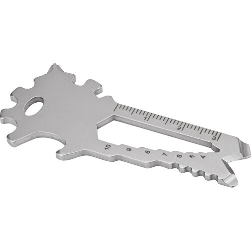 ROMINOX® Key Tool Lion (22 Funktionen) , Edelstahl, 7,00cm x 0,23cm x 3,20cm (Länge x Höhe x Breite), Bild 7
