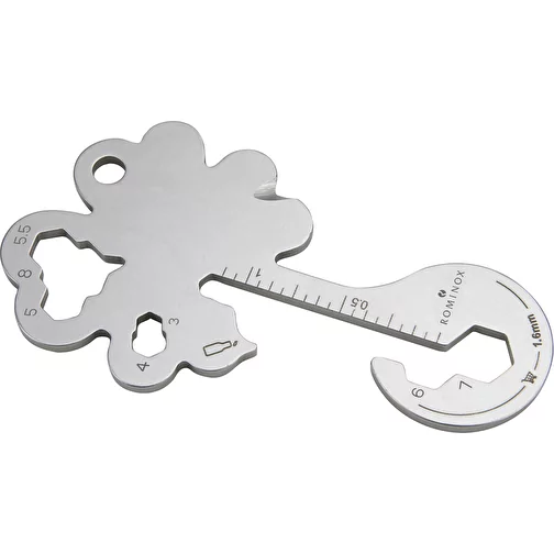 ROMINOX® Charm portafortuna a forma di chiave / Charm portafortuna a forma di quadrifoglio (19 funzi, Immagine 7