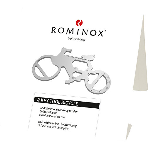 Set de cadeaux / articles cadeaux : ROMINOX® Key Tool Bicycle (19 functions) emballage à motif Fan, Image 5