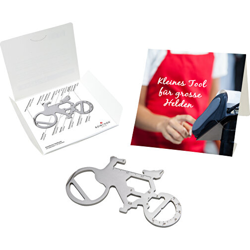 Set de cadeaux / articles cadeaux : ROMINOX® Key Tool Bicycle (19 functions) emballage à motif Gro, Image 1