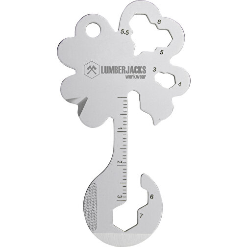 ROMINOX® Charm portafortuna a forma di chiave / Charm portafortuna a forma di quadrifoglio (19 funzi, Immagine 11