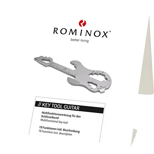 Set de cadeaux / articles cadeaux : ROMINOX® Key Tool Guitar (19 functions) emballage à motif Outi, Image 4