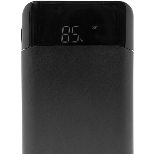 Powerbank BIG CAP , schwarz, Kunststoff, 13,70cm x 1,60cm x 7,00cm (Länge x Höhe x Breite), Bild 7