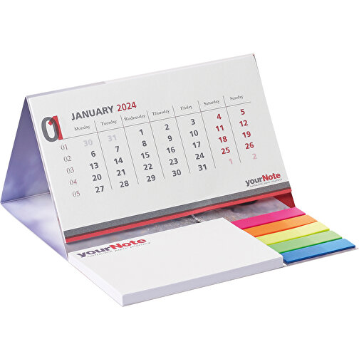 Hard Back Kalender , weiß, Papier, 15,00cm x 17,50cm (Länge x Breite), Bild 2