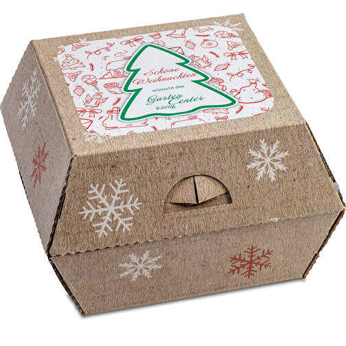 Coffret cadeau de Noël - Pots en argile, Père Noël en chocolat, moules pour sapin de Noël et un , Image 2