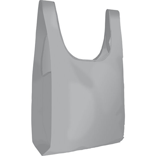 Full Color Faltbare Einkaufstasche Mit Innenfach , grau, Polyester, 63,00cm x 41,00cm (Höhe x Breite), Bild 1