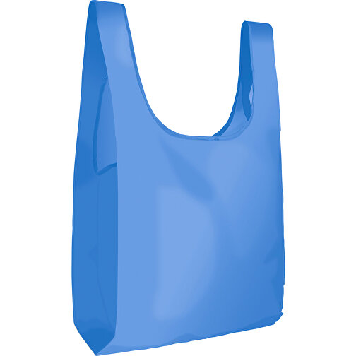 Full Color Faltbare Einkaufstasche Mit Innenfach , hellblau, Polyester, 63,00cm x 41,00cm (Höhe x Breite), Bild 1