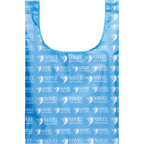 Full Color Faltbare Einkaufstasche Mit Innenfach , dunkelblau, Polyester, 63,00cm x 41,00cm (Höhe x Breite), Bild 3