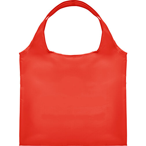 Full Color Faltbare Einkaufstasche Mit Innenfach , rot, Polyester, 56,00cm x 41,00cm (Höhe x Breite), Bild 1