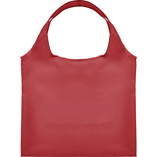 Full Color Faltbare Einkaufstasche , dunkelrot, Polyester, 56,00cm x 41,00cm (Höhe x Breite), Bild 1