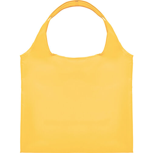 Full Color Faltbare Einkaufstasche , gelb, Polyester, 56,00cm x 41,00cm (Höhe x Breite), Bild 1