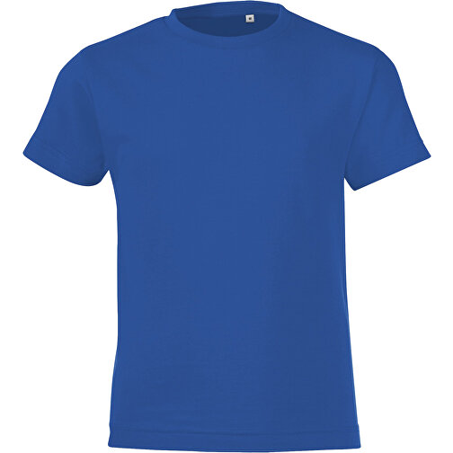 T-Shirt - Regent Fit Kids , Sol´s, royal blue, Baumwolle, XXL, 118,00cm x 128,00cm (Länge x Breite), Bild 1