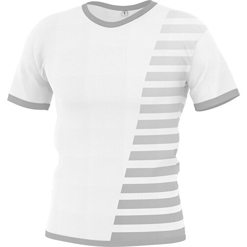 Regular T-Shirt Individuell - Vollflächiger Druck , hellgrau, Polyester, L, 73,00cm x 112,00cm (Länge x Breite), Bild 1