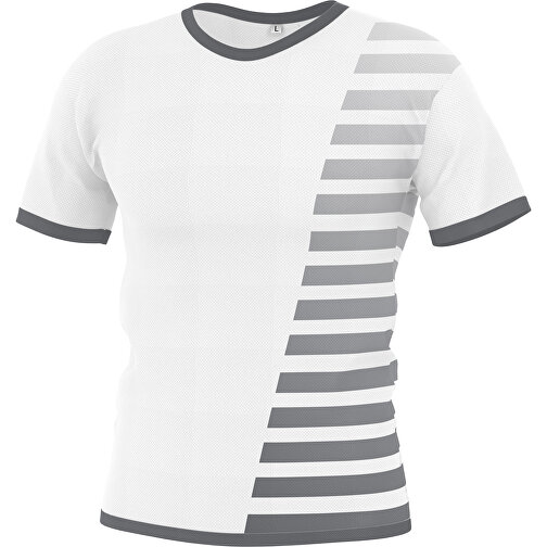 Regular T-Shirt Individuell - Vollflächiger Druck , dunkelgrau, Polyester, S, 68,00cm x 96,00cm (Länge x Breite), Bild 1