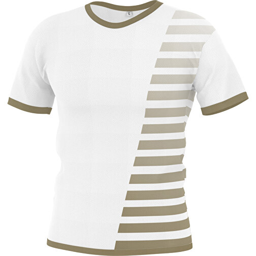 Regular T-Shirt Individuell - Vollflächiger Druck , gold, Polyester, XL, 78,00cm x 124,00cm (Länge x Breite), Bild 1