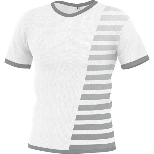 Regular T-Shirt Individuell - Vollflächiger Druck , grau, Polyester, S, 68,00cm x 96,00cm (Länge x Breite), Bild 1