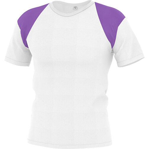 Regular T-Shirt Individuell - Vollflächiger Druck , lavendellila, Polyester, S, 68,00cm x 96,00cm (Länge x Breite), Bild 1
