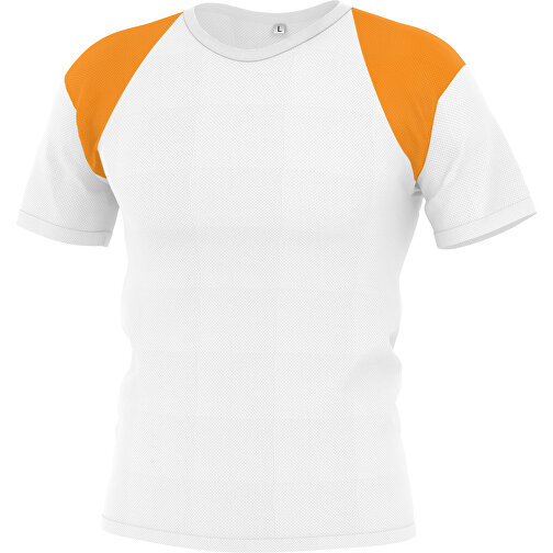 Regular T-Shirt Individuell - Vollflächiger Druck , orange, Polyester, M, 70,00cm x 104,00cm (Länge x Breite), Bild 1