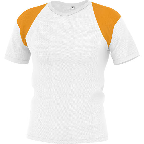 Regular T-Shirt Individuell - Vollflächiger Druck , kürbisorange, Polyester, XL, 76,00cm x 120,00cm (Länge x Breite), Bild 1
