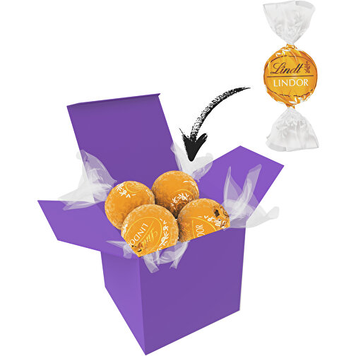 Boîte Lindor couleur - violet - caramel, Image 1