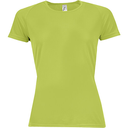 T-Shirt - Sporty Women , Sol´s, apfelgrün, Polyester, XL, 68,00cm x 53,00cm (Länge x Breite), Bild 1
