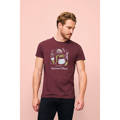 T-Shirt - Regent Fit , Sol´s, rot, Baumwolle, XS, 66,00cm x 45,00cm (Länge x Breite), Bild 4
