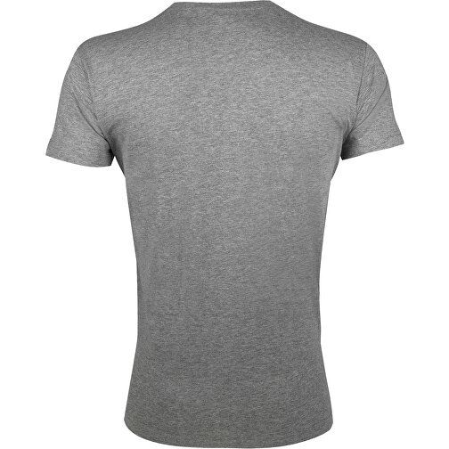 T-Shirt - Regent Fit , Sol´s, graue melange, Baumwolle, XL, 76,00cm x 57,00cm (Länge x Breite), Bild 2