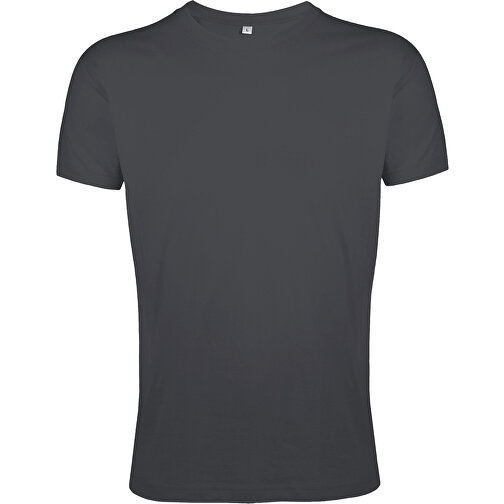 T-Shirt - Regent Fit , Sol´s, dunkelgrau, Baumwolle, S, 70,00cm x 48,00cm (Länge x Breite), Bild 1
