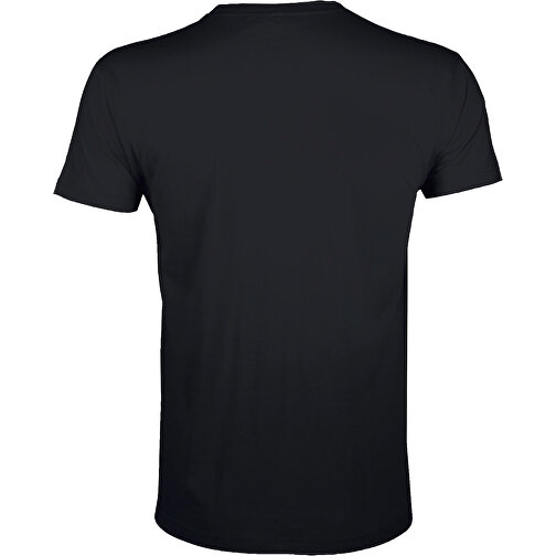 T-Shirt - Regent Fit , Sol´s, tiefschwarz, Baumwolle, XL, 76,00cm x 57,00cm (Länge x Breite), Bild 2