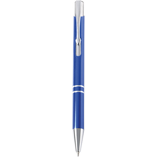 Aluminium-Kugelschreiber TUCSON , blau, Aluminium / Kunststoff, 13,70cm (Länge), Bild 1
