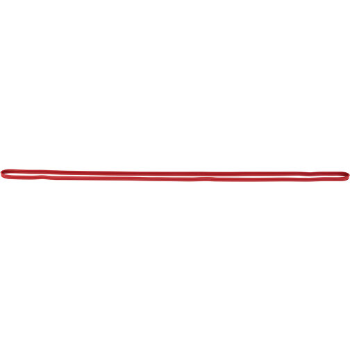 Fitnessband STRONG POWER , rot, Latex / Polyester, 104,00cm x 0,50cm x 1,30cm (Länge x Höhe x Breite), Bild 2