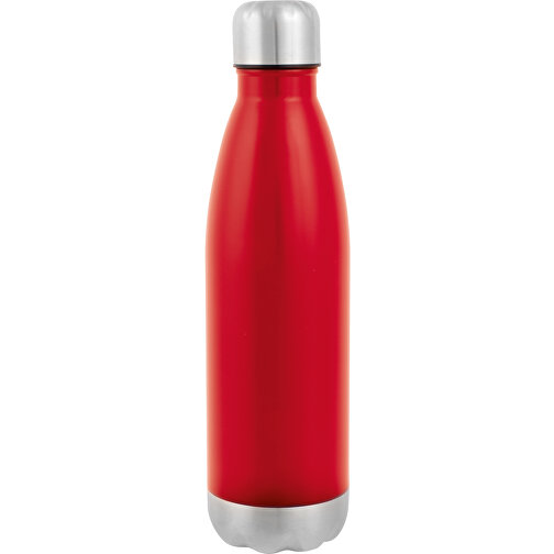 Vakuum-Trinkflasche GOLDEN TASTE Doppelwandig , rot, Edelstahl, 26,00cm (Höhe), Bild 1